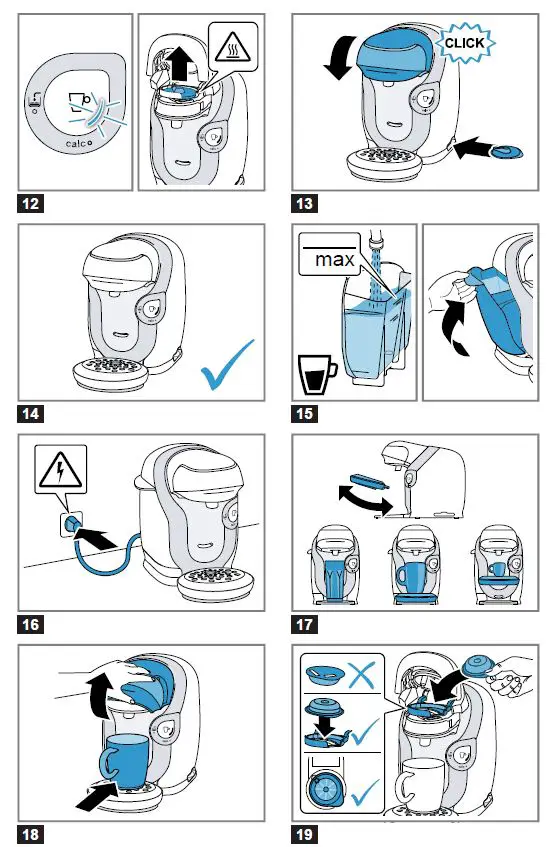 BOSCH Tassimo Coffee Maker at Little Gem Loft Madrid