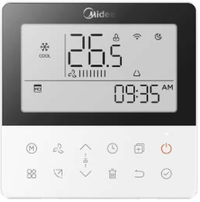 Air Conditioner Remote Controller at Little Gem Loft Madrid